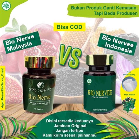 Jual OBAT HERBAL BIO NERVE INDONESIA Shopee Indonesia