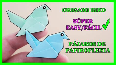 C Mo Hacer Un P Jaro En Origami F Cil Papiroflexia Paso A Paso