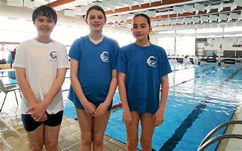 Des podiums pour Caudan natation Le Télégramme