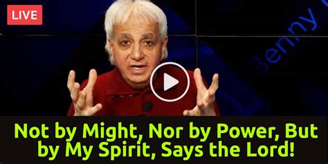 Benny Hinn Live Sermon December 19 2022 Not By Might Nor By Power But By My Spirit Says