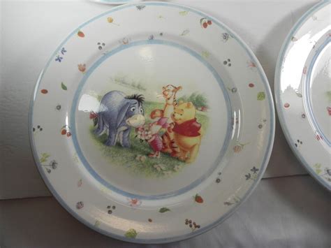 Simply Pooh Disney Dinner Plates Set Of Pooh Tigger Piglet