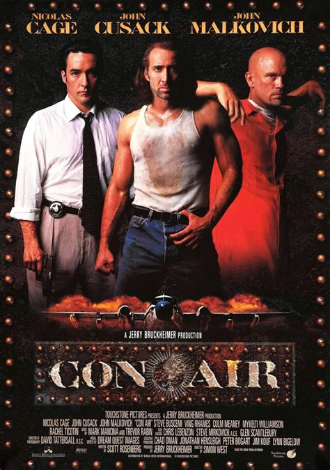 Con Air Movie Poster - Classic 90's Vintage Poster Print - prints4u