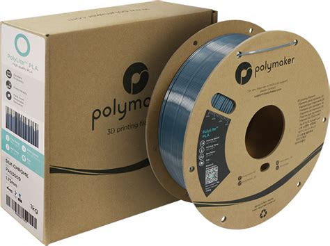 Polymaker PolyLite Silk PLA Chrome 3DJake Switzerland