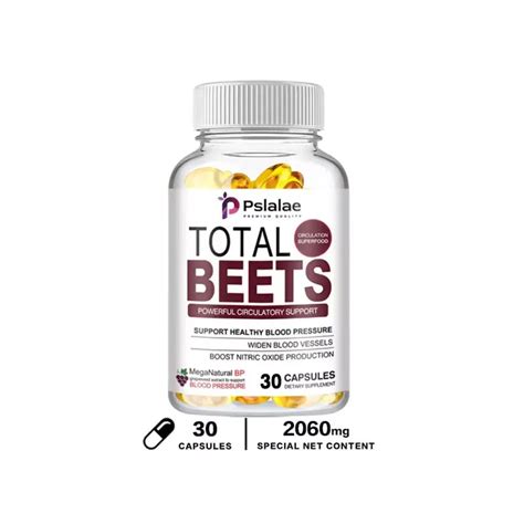 Revita Total Beets 2060mg Aids In Healthy Circulation Heart Blood