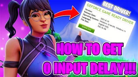 How To Get Input Delay Fortnite Chapter Season Boost Fps