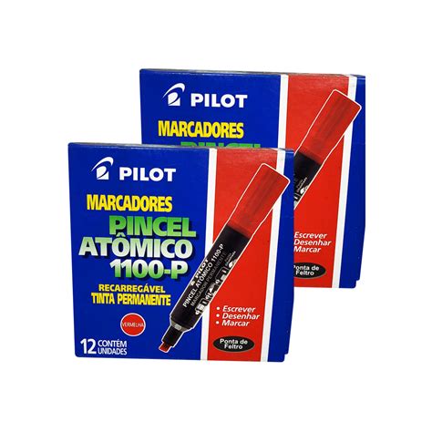 Pincel At Mico Pilot P Vermelho Marca O Precisa E Vers Til Na Cor