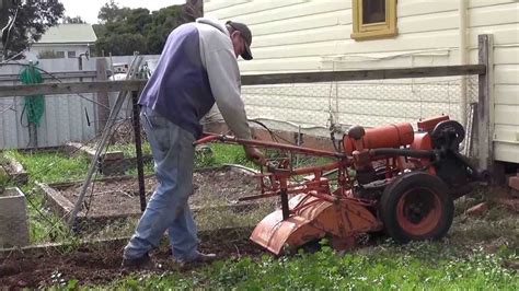 Howard Rotary Hoe Gem Rotovator Youtube