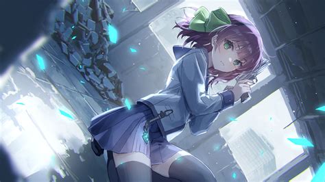 Oyuyu Girls With Guns Schoolgirl Anime Anime Girls Angel Beats