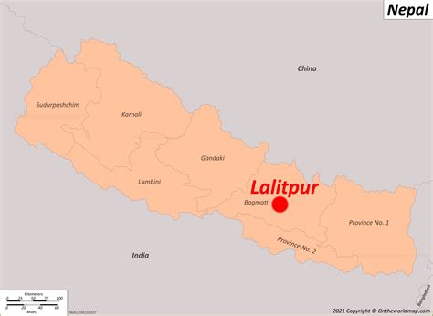 Lalitpur Map | Nepal | Detailed Maps of Lalitpur