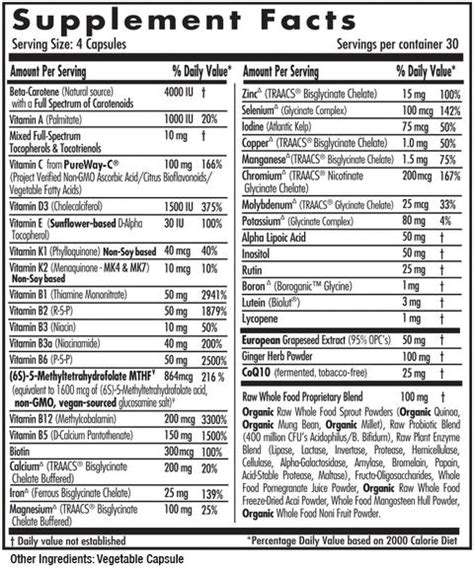 Emerald Labs Prenatal Clinical Multi 120 Vegetable Caps 30 Servings