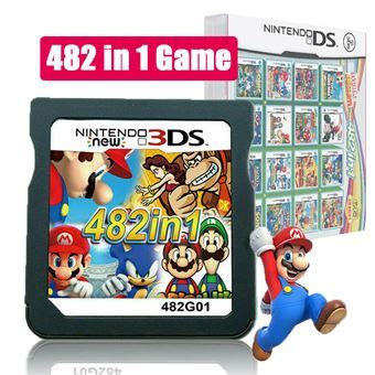 632 sur Carte de jeu vidéo Mario Album Nintendo 482 en 1 carte de