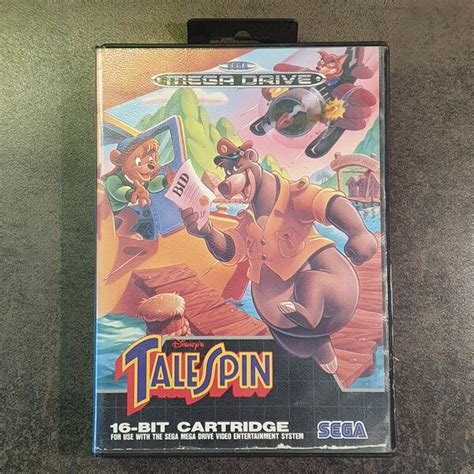 SMD Talespin CIB Sega Mega Drive Suomen Retropelitarvike