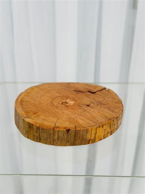 Tree Trunk Slice Dark Stain Weddings Of Distinction