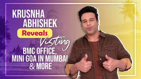 Krushna Abhishek Shares Insights From Omg Yeh Mera India S Youtube