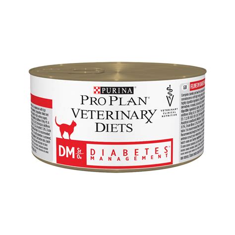 Purina Pro Plan Veterinary Diets DM Diabetes Management - Cat - Tin ...