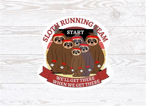 Sloth Running Team, Running Team, Marathon Runner, Half Marathon, Slow