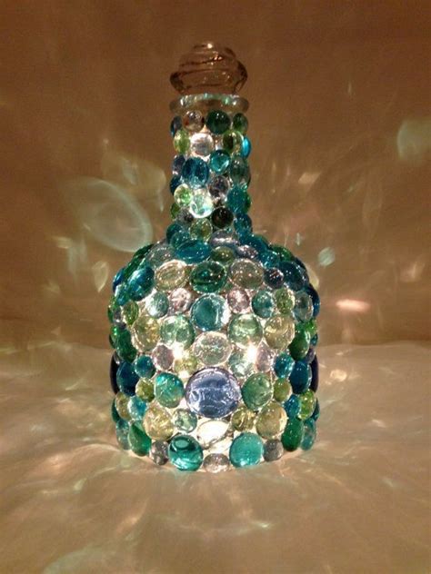 Pin By Serpil Serdar On Turkuaz Glass Bottle Crafts Bottle Crafts