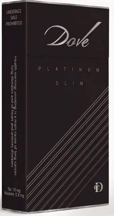 Сигареты Dove Platinum SLIM | отзывы