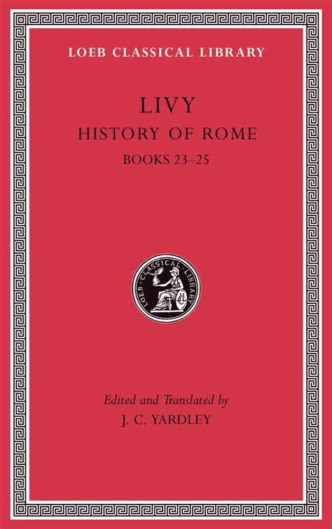 History of Rome, Volume I — Harvard University Press
