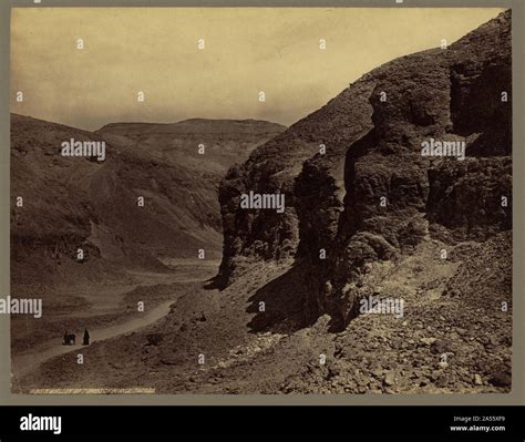 Valley of Tombs of Kings. Thebes Stock Photo - Alamy