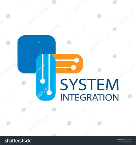 Vector Logo System Integration Company Stock Vector (Royalty Free ...