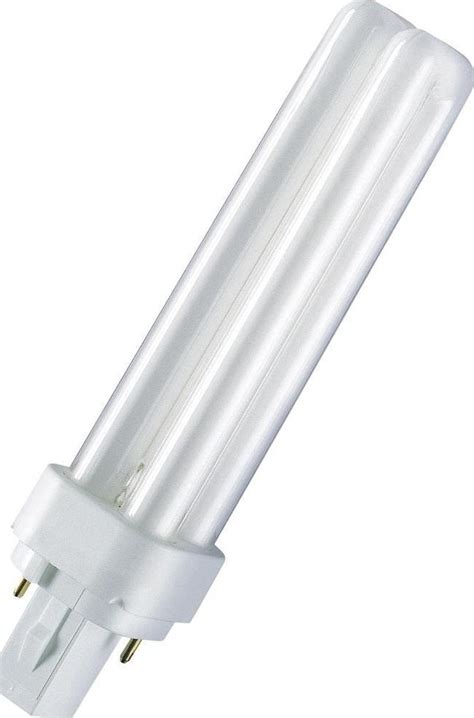 Osram DULUX D 10W 827 Compact Fluorescent Light CFL Bulb Interna G24D