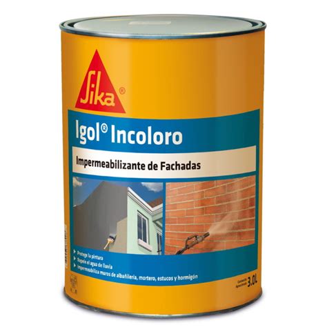 Compra Igol Incoloro Sika L Impermeabilizante Transparente De Alta