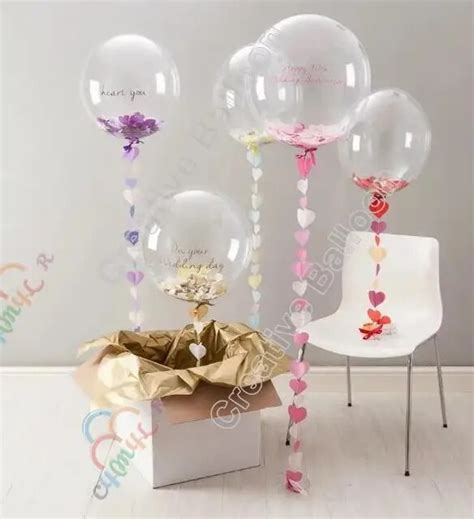 Wholesale 10pcslot 10inch Clear Bubble Balloons Wedding Brithday Party