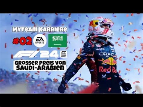 F1 24 MyTeam Karriere 02 Saudi Arabien Jeddah Deutsch YouTube