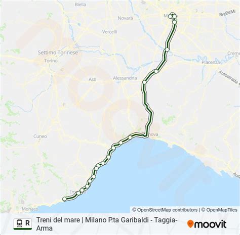 Linea R Orari Fermate E Mappe Taggia Arma Aggiornato