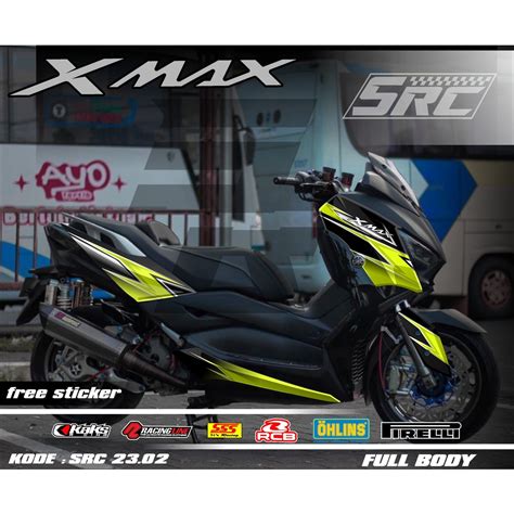 Decal Sticker Xmax Full Body Grapis Sticker Decal Xmax Limited Edition