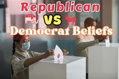 Republican Vs Democrat Beliefs Major Differences South Slope News