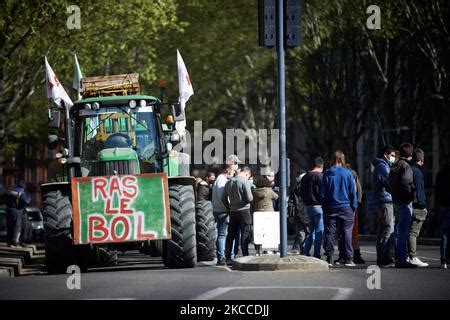 Plusieurs centaines d agriculteurs se sont réunis à Toulouse avec leurs