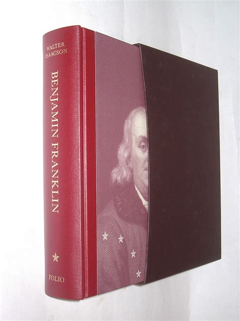 Benjamin Franklin Walter Isaacson Folio Society 2008 - HC Books