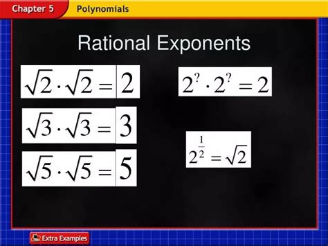 Ppt Rational Exponents Powerpoint Presentation Free Download Id107641