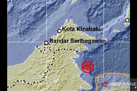 Pada Dini Hari Tiba Tiba Gempa Bumi Tektonik Berkekuatan Magnitudo