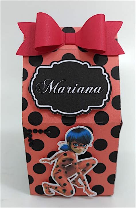 Caixa Milk Miraculous Ladybug AnaSechi Ideias De Papel