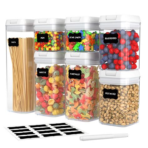 Buy Airtight Food Storage Container Set Kitchen And Pantry Containers