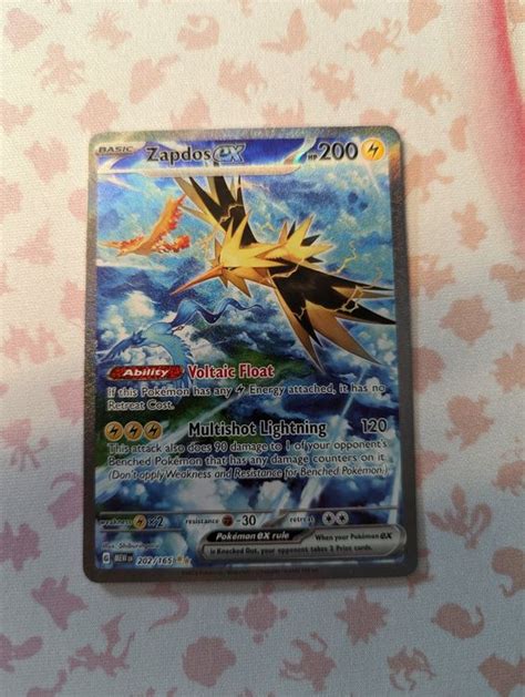 Zapdos Ex Pokemon Special Illustraion Rare Eng Nm Kaufen Auf Ricardo