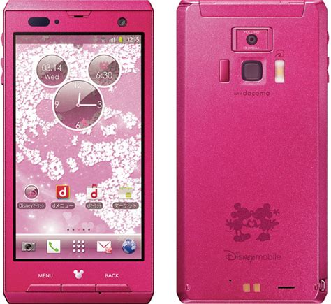 Ntt Docomo Disney Mobile On Docomo F D Full Scale Product Image