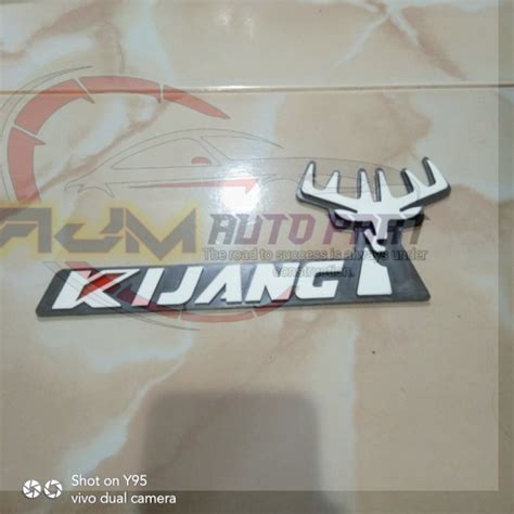 Emblem Tulisan Kijang Tanduk Buat Mobil Kijang Super Kijang Grand