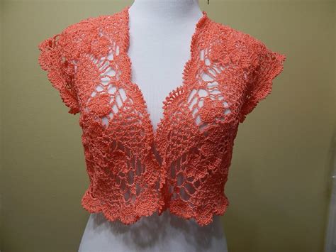 Bolero Primavera Verano A Crochet Manualidades