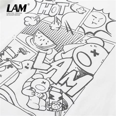 Lamlicka fun creative white T -shirt female short -sleeved inspiration ...