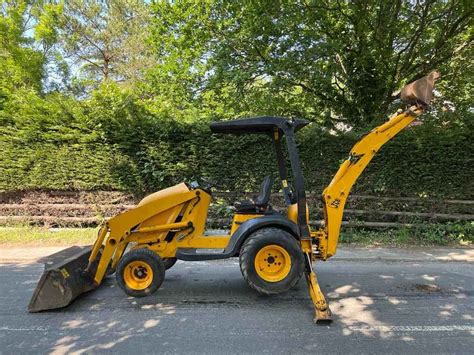 Digger Bidder Jcb Mini Cx Backhoe Loader