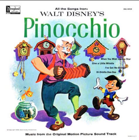 Pinocchio Soundtrack LP - Etsy