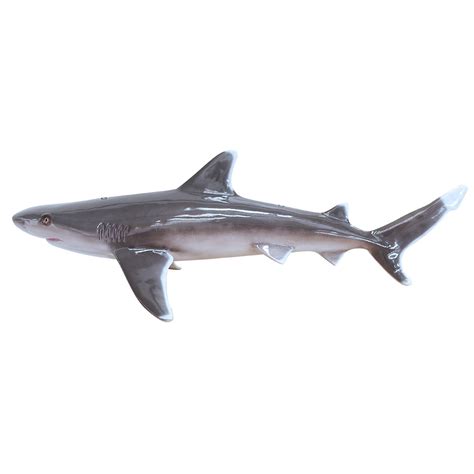 Silvertip Shark Life Size Statue Hanging 4FT – Rare Replicas