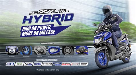 Yamaha S Rayzr Fi Hybrid Redefines Scooter Performance