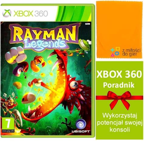 gra zręcznościowa dla dzieci na XBOX 360 RAYMAN LEGENDS nowa przygoda