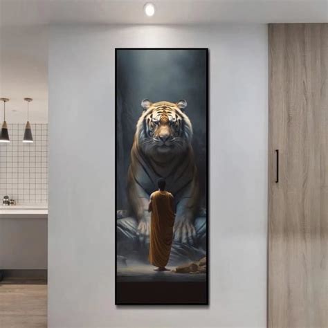 Zen Tigre Diamond Painting Grand Format X Cm D Diamond Painting