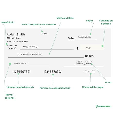 Cómo llenar un cheque en USA Guía fácil paso a paso